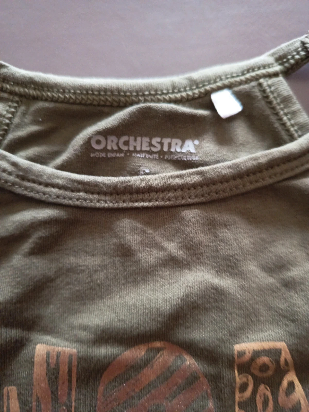 Orchestra kaki tanktop – photo 3